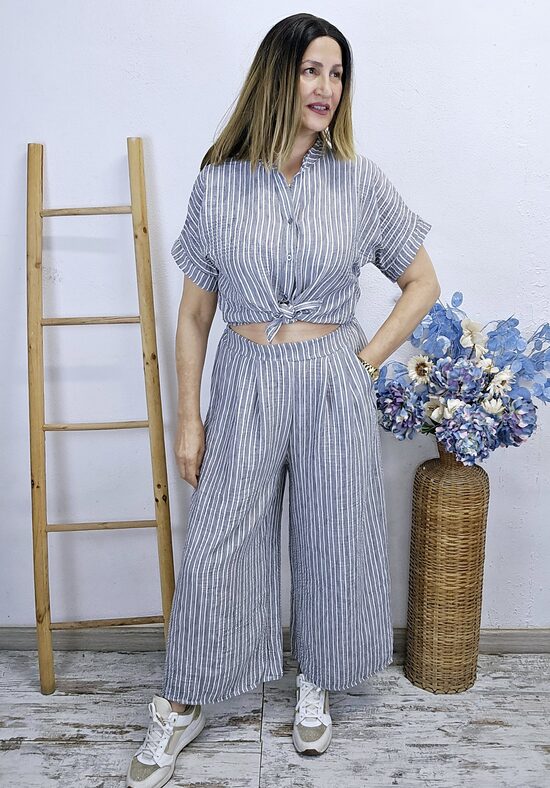 REPOSICION CONJUNTO LINO FRIDA GRIS