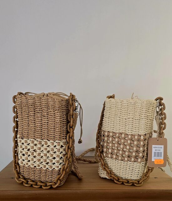 NOVEDAD BOLSO Mini rafia QUIN