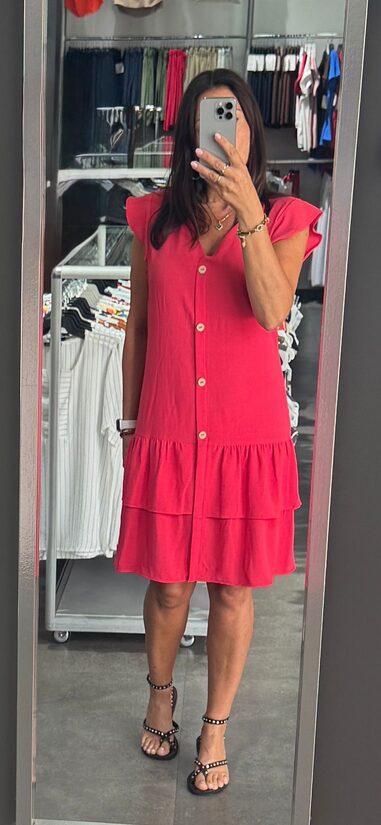 NOVEDAD VESTIDO TINA CORAL 