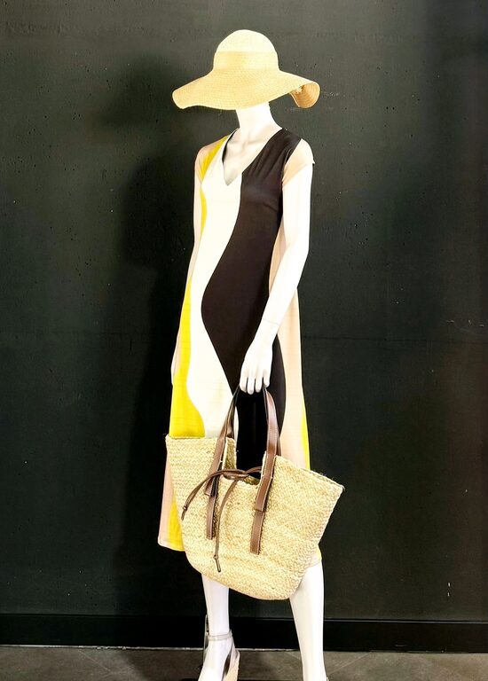 NOVEDAD VESTIDO MIDI ONDAS 