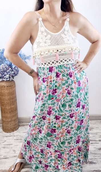 VESTIDO LARGO CANCUM