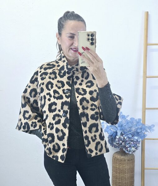 -20% CHAQUETA LEOPARDO GRANDE