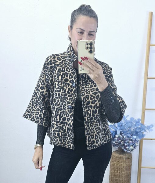 -20% CHAQUETA LEOPARDO PEQUEÑO 