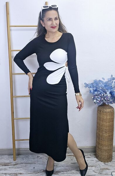  VESTIDO MARGARITA NEGRO