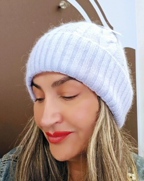 -15%  GORRO LANA MOHAIR (colores dentro)