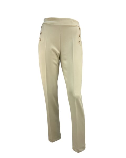 NOVEDAD Pantalon neocrep crudo botones  